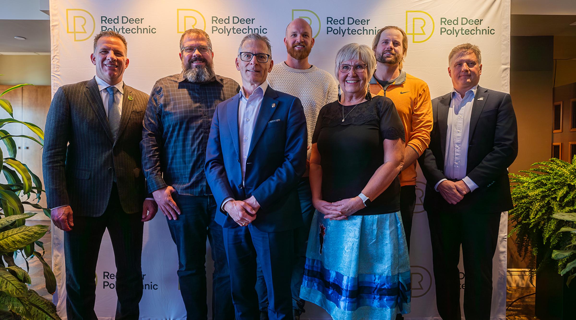 RDP's 2023 Community Awards recipients with President, Stuart Cullum, and Board of Governors Chair, Guy Pelletier
