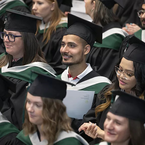 Graduates during Ceremony at RDP's Convocation